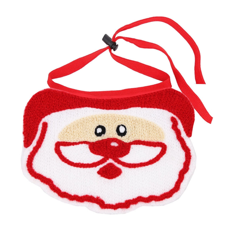 6 PCS Pet Saliva Towel Christmas Decoration Small Dog Clothing Supplies, Size: M(Santa)