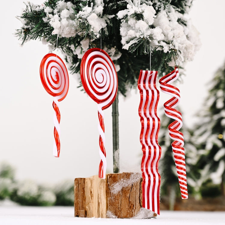 Christmas Decorations Simulation Candy Christmas Tree Ornaments, Specification: Small Lollipop