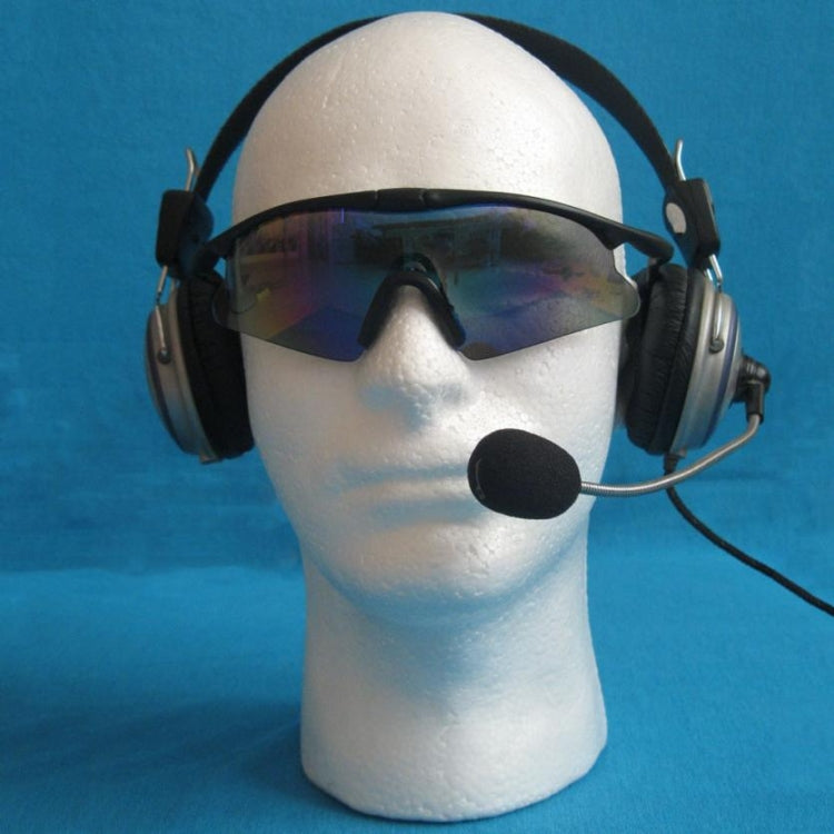 Styrofoam Mannequin Foam Male Head Model Dummy Wig Glasses Hat Display Stand