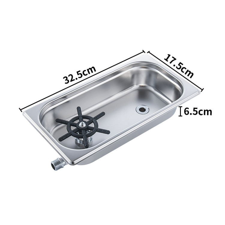 Automatic High Pressure Embedded Stainless Steel Bar Cup Washer Medium Cup Washer