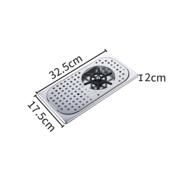 Automatic High Pressure Embedded Stainless Steel Bar Cup Washer Economy Type A