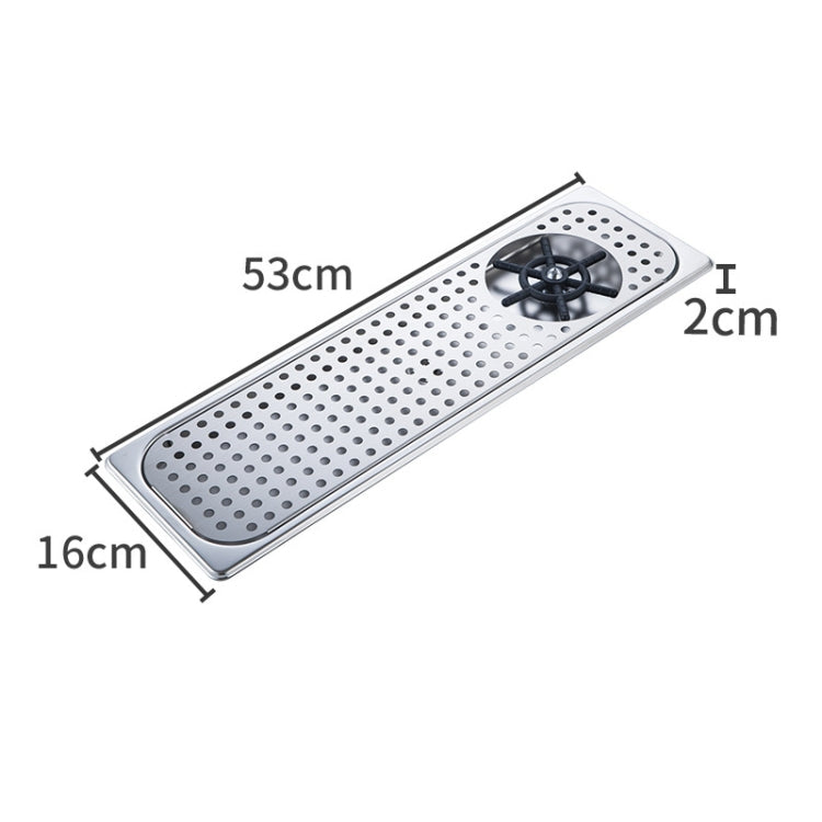 Automatic High Pressure Embedded Stainless Steel Bar Cup Washer Economy Type B