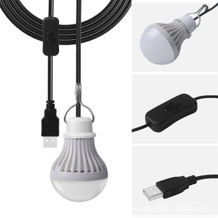 2 PCS USB Bulb Camping Light Emergency Light