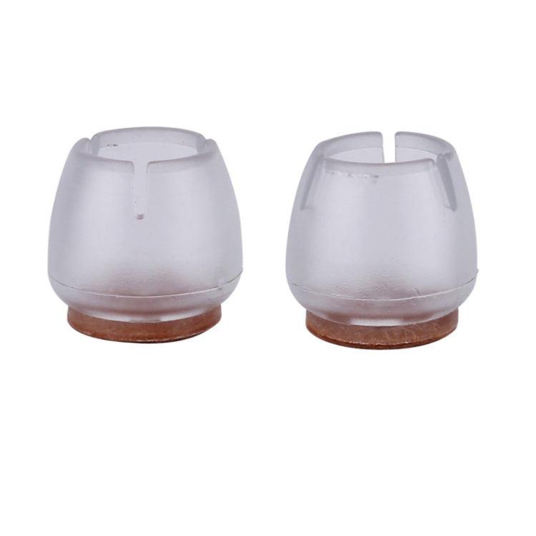 16 PCS Silicone Chair Leg Caps Feet Pads Furniture Table Covers Socks Floor Protectors Round Bottom Diameter 20mm
