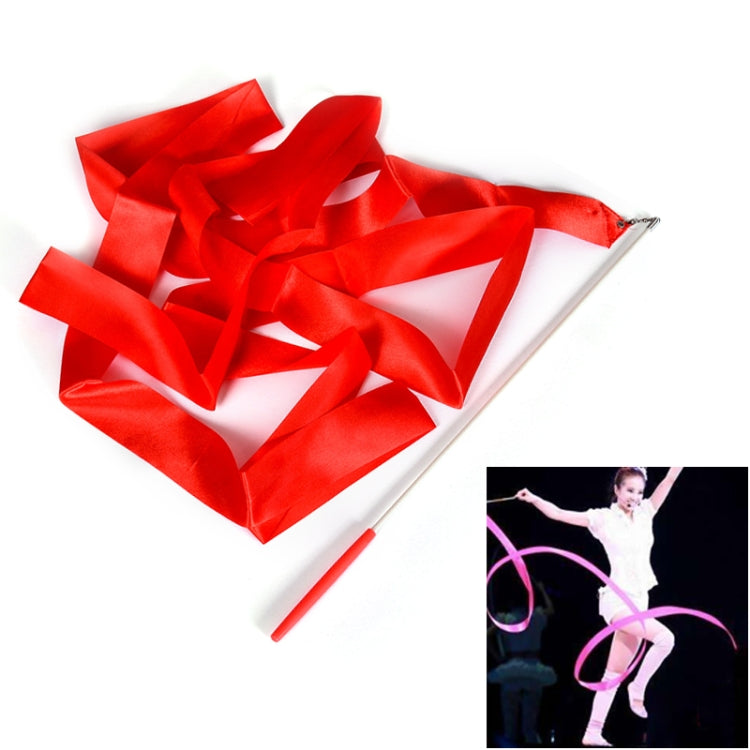 5 PCS 4 m Artistic Color Gymnastics Ribbon Dance Props Children Toys