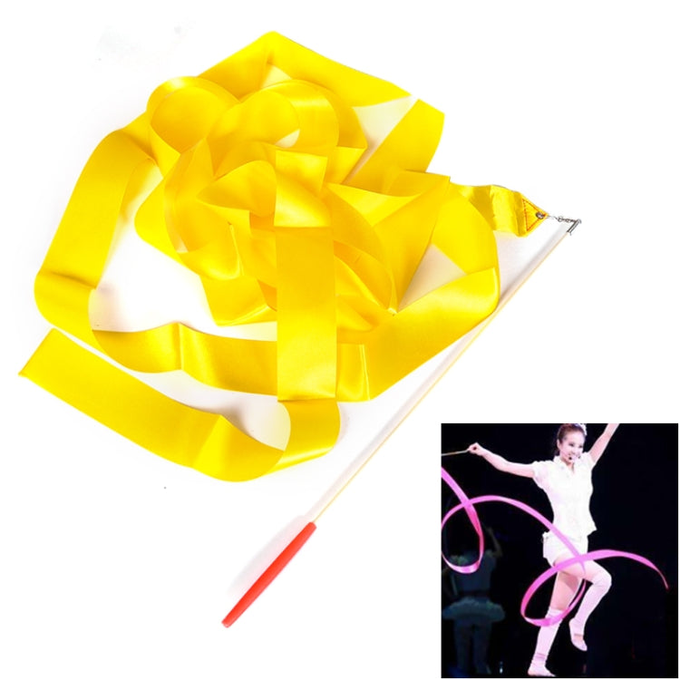 5 PCS 4 m Artistic Color Gymnastics Ribbon Dance Props Children Toys