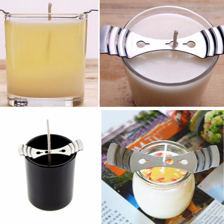 Metal Candle Wick Centering Devices For Candle Making Candle DIY Wicks Holder Three Hole DIY Handmade Accessory