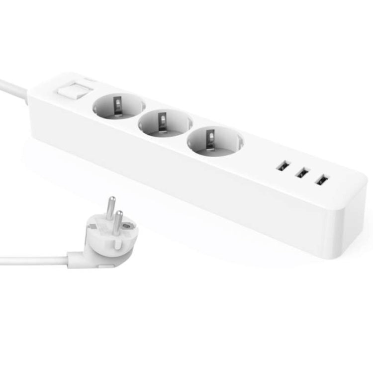 Multi-function Socket Power Strip 16A Fast Charging 3 USB Port Extension Patch Board for Home Office