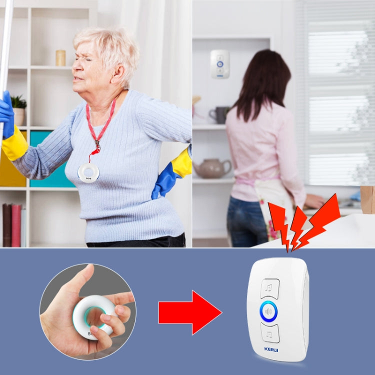 433MHz Wireless SOS Emergency Button Key Alarm Accessories Fall Detector Alarm System for Olders