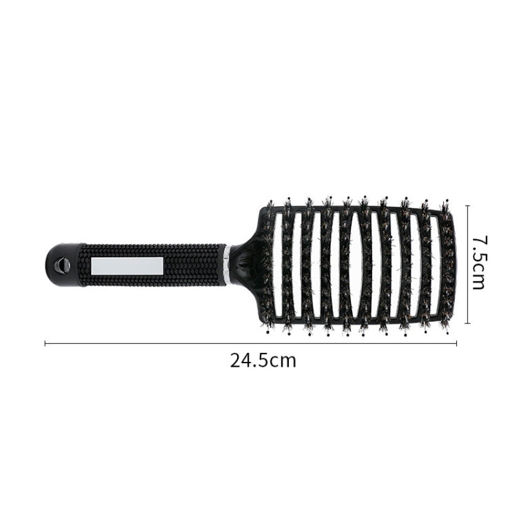 Hair Scalp Massage Comb Hairbrush Bristle Nylon Women Curly Detangle Hair Brush for Salon Hairdressing Styling Tool