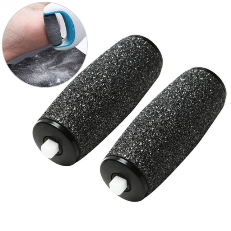 2PCS Sandblast Hard Skin Remover Refill Replacement Rollers Heads Electric Foot Care Pedicure Machine Grinding Head