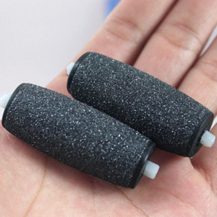 2PCS Sandblast Hard Skin Remover Refill Replacement Rollers Heads Electric Foot Care Pedicure Machine Grinding Head
