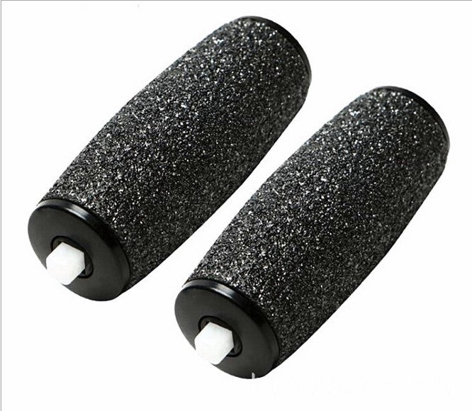 2PCS Sandblast Hard Skin Remover Refill Replacement Rollers Heads Electric Foot Care Pedicure Machine Grinding Head