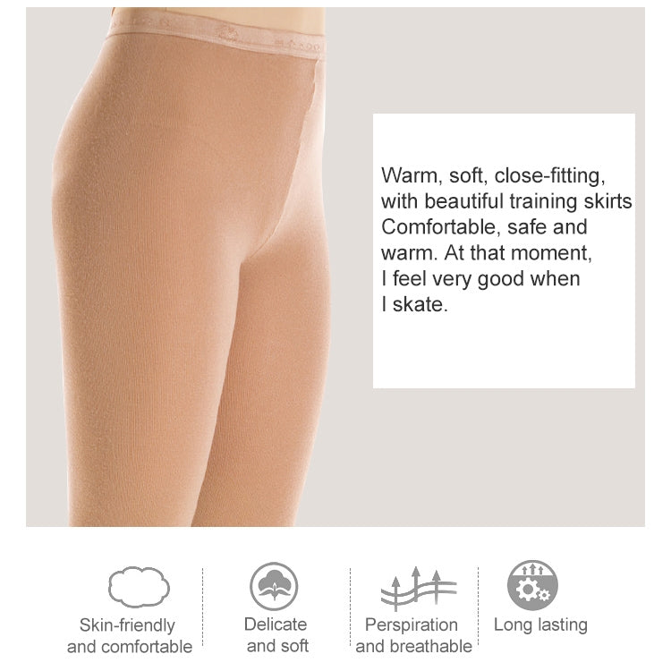 Fancy Skating Pants Long Pantyhose Shoe Covers