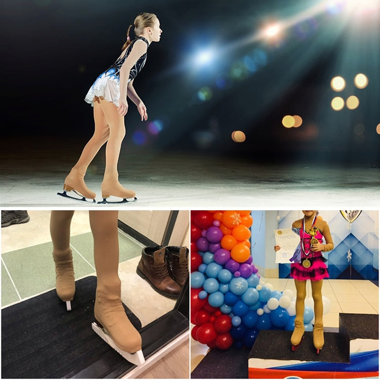 Fancy Skating Pants Long Pantyhose Shoe Covers