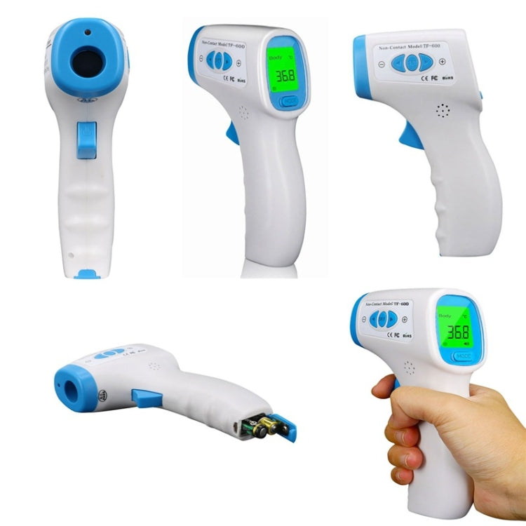 TF-600 Baby Thermometer Digital Body Temperature Fever Measurement Forehead Non-Contact Infrared LCD IR Thermometer
