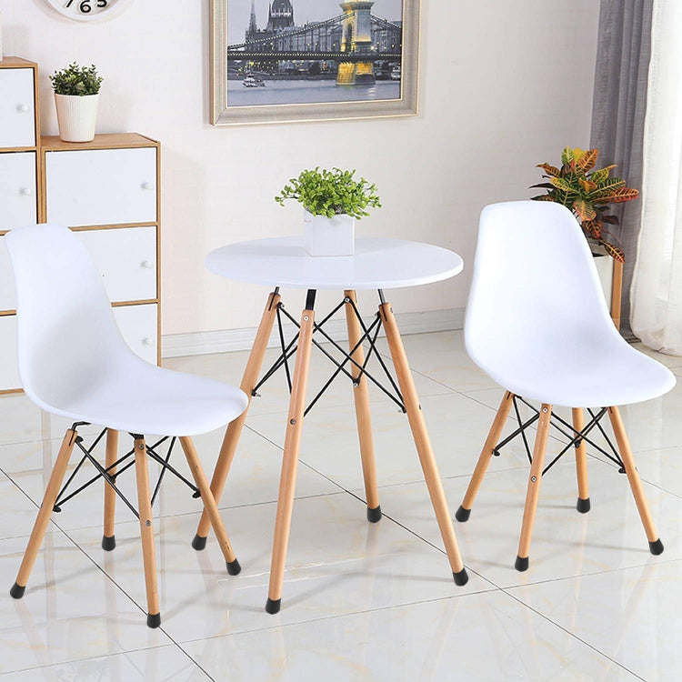 100 PCS Plastic Chair Feet Protectors Black Anti-skid Furniture Legs Table Base Cap Floor Protector Cover, Size:18mm