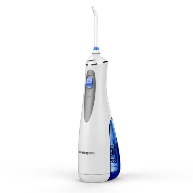 Waterpulse V400 Rechargeable Portable Dental Cordless Oral Irrigator with Travel Case, Version:English