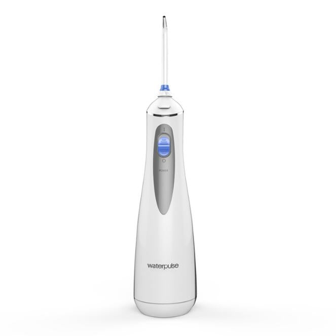 Waterpulse V400 Rechargeable Portable Dental Cordless Oral Irrigator with Travel Case, Version:English