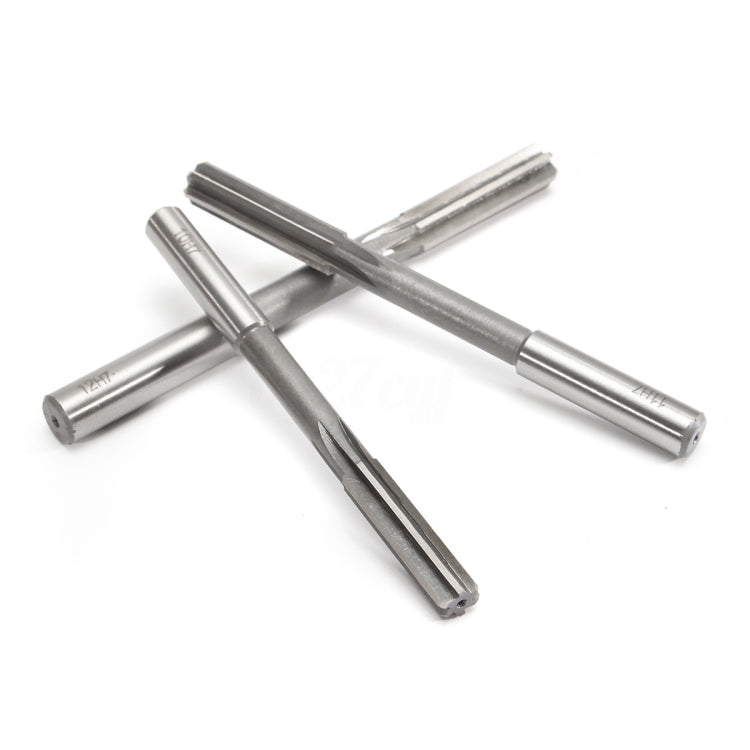 10 PCS 3-12mm HSS Machine Reamer Set H7 Straight Shank Milling