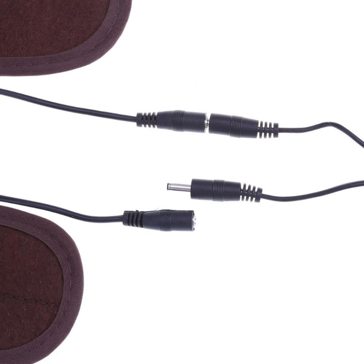 2 Pairs USB Shoe Dryer Electric Insoles Shoe Winter Keep Warm Heated Insole for Shoes Boot, Size:41-42