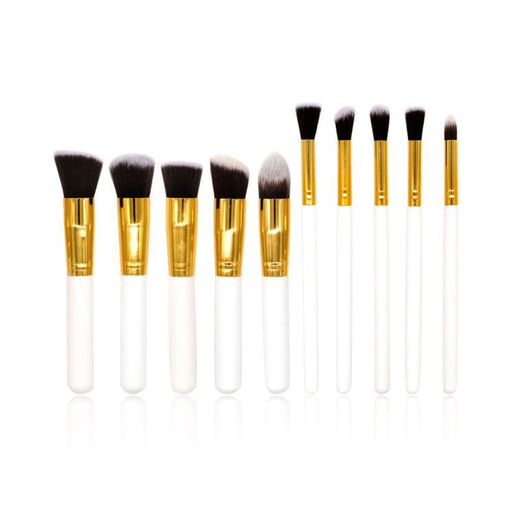 10 PCS Makeup Brushes Set Makeup Tool Powder Eyeshadow Pencil Cosmetic Set
