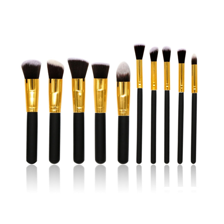 10 PCS Makeup Brushes Set Makeup Tool Powder Eyeshadow Pencil Cosmetic Set