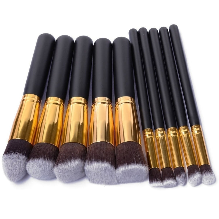 10 PCS Makeup Brushes Set Makeup Tool Powder Eyeshadow Pencil Cosmetic Set