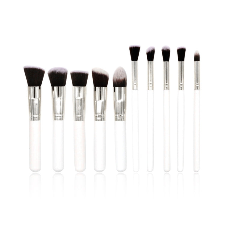 10 PCS Makeup Brushes Set Makeup Tool Powder Eyeshadow Pencil Cosmetic Set