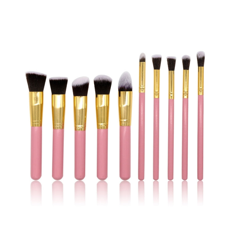 10 PCS Makeup Brushes Set Makeup Tool Powder Eyeshadow Pencil Cosmetic Set
