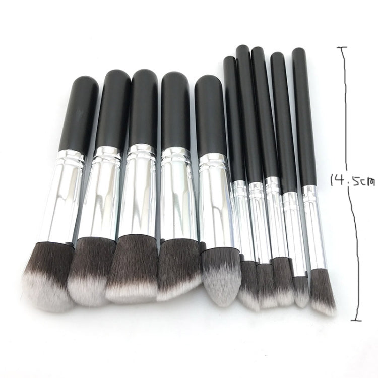10 PCS Makeup Brushes Set Makeup Tool Powder Eyeshadow Pencil Cosmetic Set