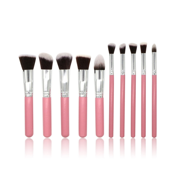 10 PCS Makeup Brushes Set Makeup Tool Powder Eyeshadow Pencil Cosmetic Set