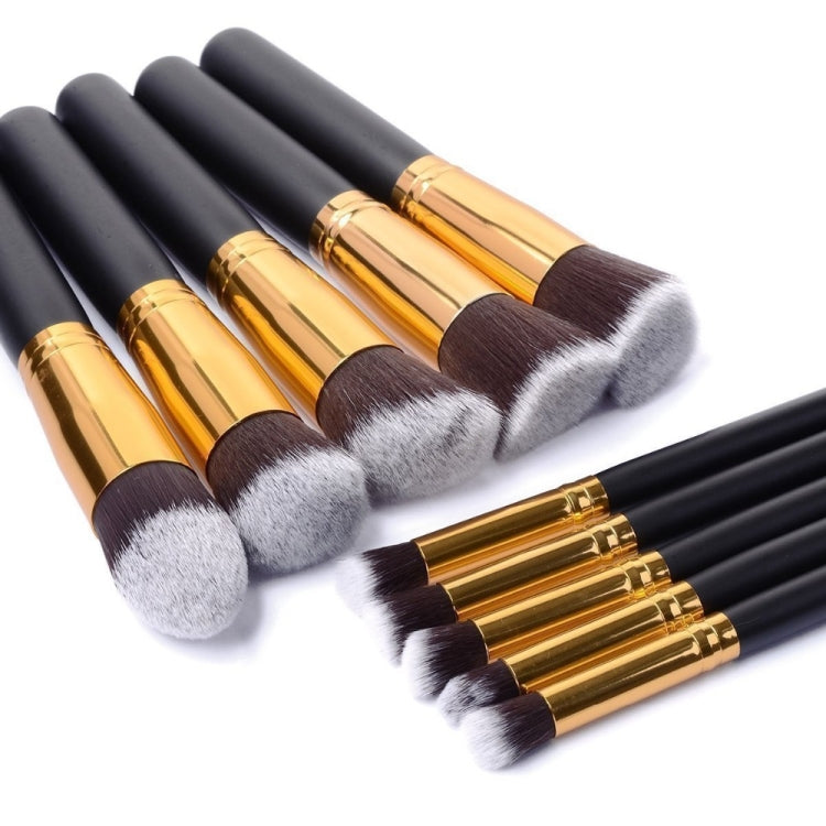 10 PCS Makeup Brushes Set Makeup Tool Powder Eyeshadow Pencil Cosmetic Set