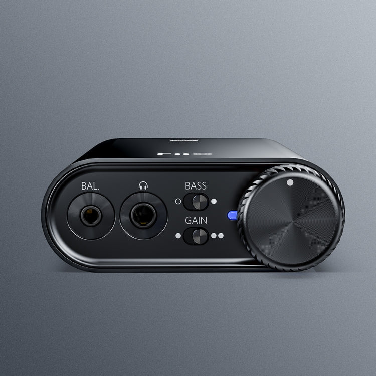 FiiO K3 Portable Headphone Amplifier DSD USB DAC for PC, Support COAXIAL / OPTICAL / 2.5 BALANCE(Black)