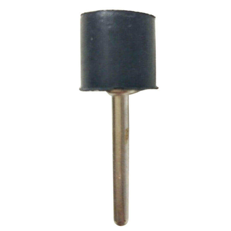 6 PCS Rubber Wheel Connecting Rod Sandpaper Ring Fixing Rod, Without Sandpaper Ring, Rubber Rod Diameter:12.7MM, Shank Diameter:2.3MM