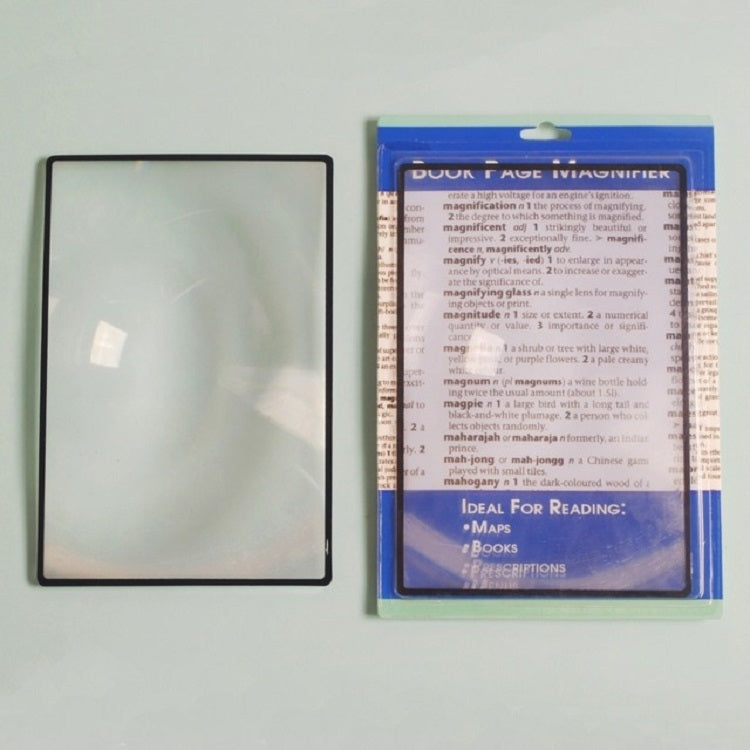 Card Slim Reading 3x Magnifier Business Card Magnifier, Specification:120Ã—180mm