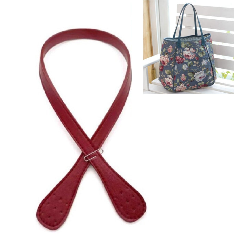 2 PCS Handbag PU Bag Strap Bag Accessories
