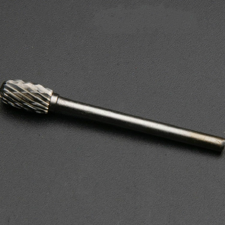 3Ã—6MM Tungsten Steel Carbide Rotary Grinding Head Boring Cutter, Style:No. 4 oval