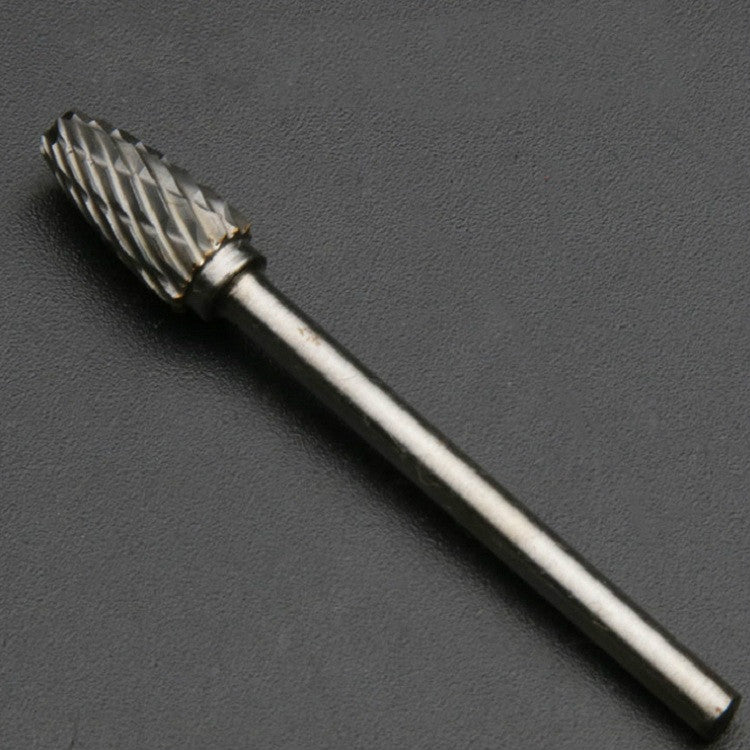 3Ã—6MM Tungsten Steel Carbide Rotary Grinding Head Boring Cutter, Style:NO.8 Cone Dome