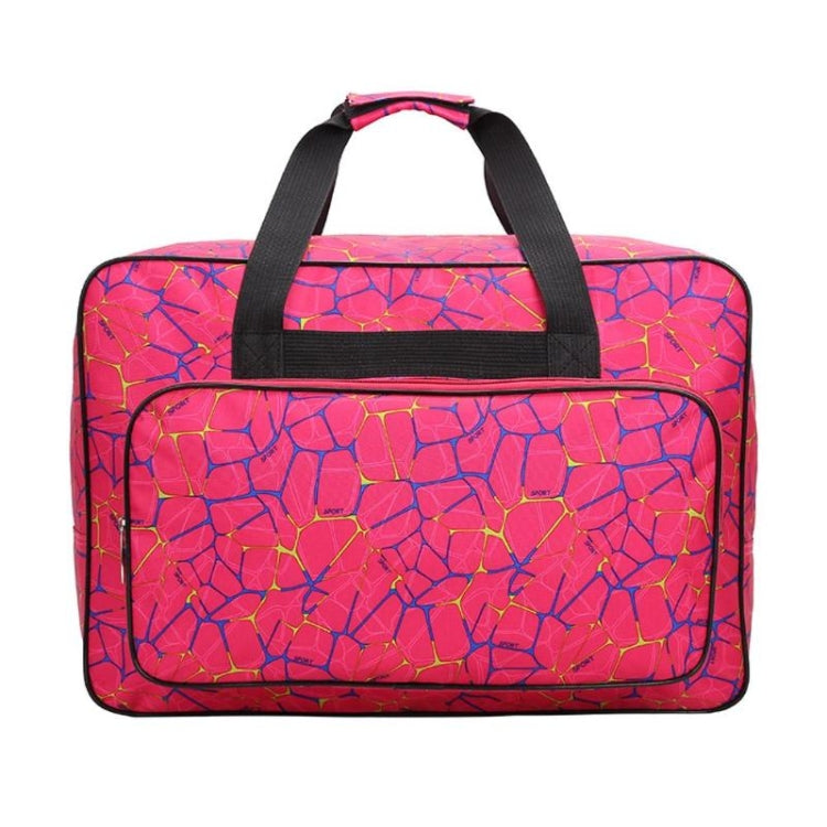 Outdoor Multifunctional Oxford Large Capacity Printing Travel Bag Female Fashion Sports Fitness Bag Household Sewing Machine Bag