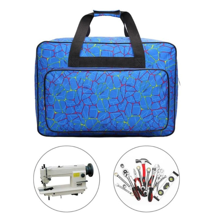 Outdoor Multifunctional Oxford Large Capacity Printing Travel Bag Female Fashion Sports Fitness Bag Household Sewing Machine Bag