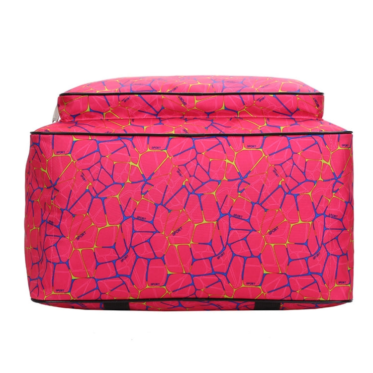 Outdoor Multifunctional Oxford Large Capacity Printing Travel Bag Female Fashion Sports Fitness Bag Household Sewing Machine Bag