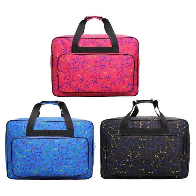Outdoor Multifunctional Oxford Large Capacity Printing Travel Bag Female Fashion Sports Fitness Bag Household Sewing Machine Bag