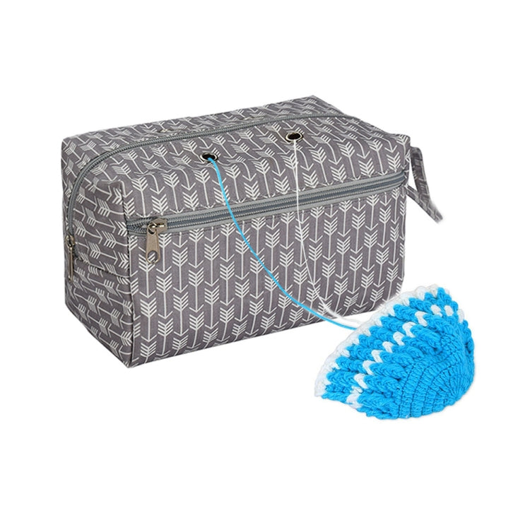 Portable Crochet Tools Wool Collection Bag Yarn Storage Handbag, Size:Small