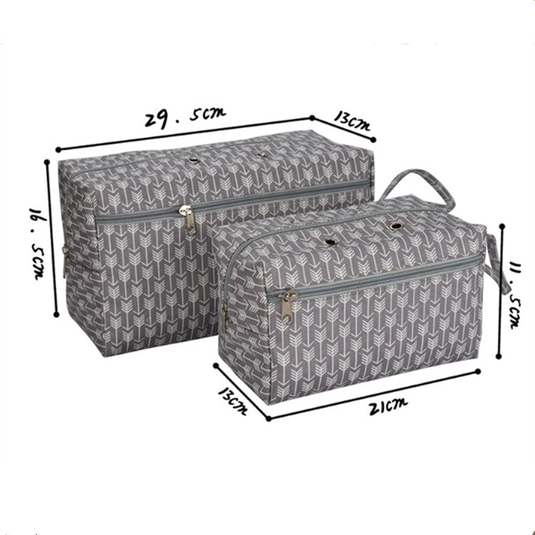 Portable Crochet Tools Wool Collection Bag Yarn Storage Handbag, Size:Large