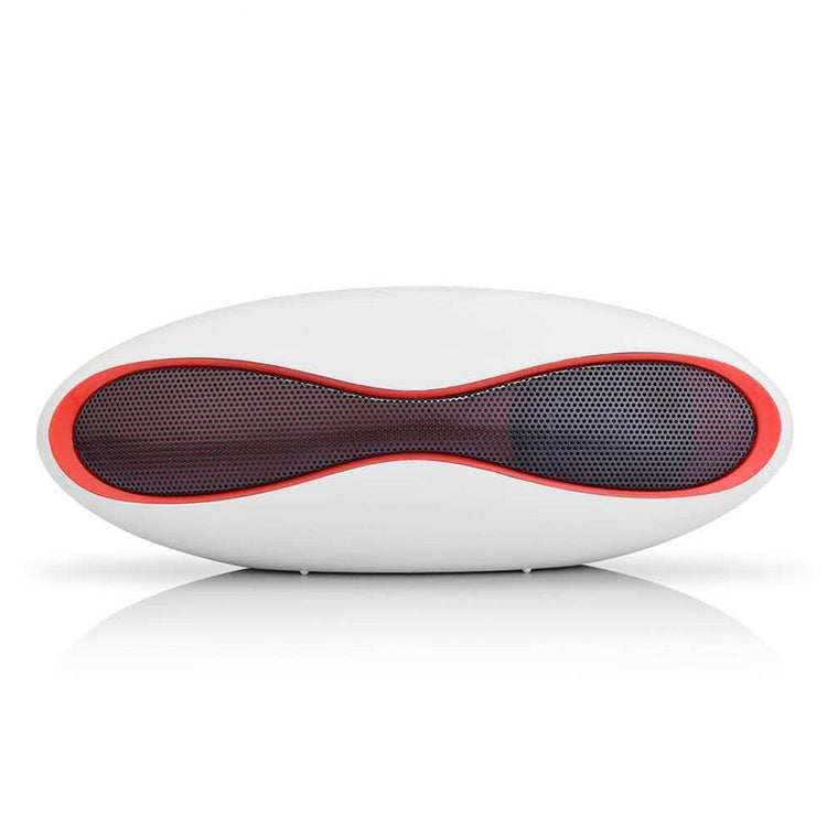3D Stereo Mini Rugby Shape Bluetooth Speaker with TF Card Slot
