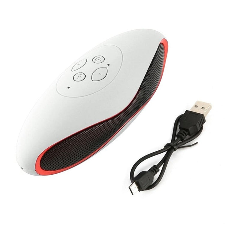 3D Stereo Mini Rugby Shape Bluetooth Speaker with TF Card Slot