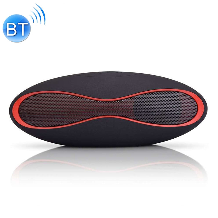 3D Stereo Mini Rugby Shape Bluetooth Speaker with TF Card Slot