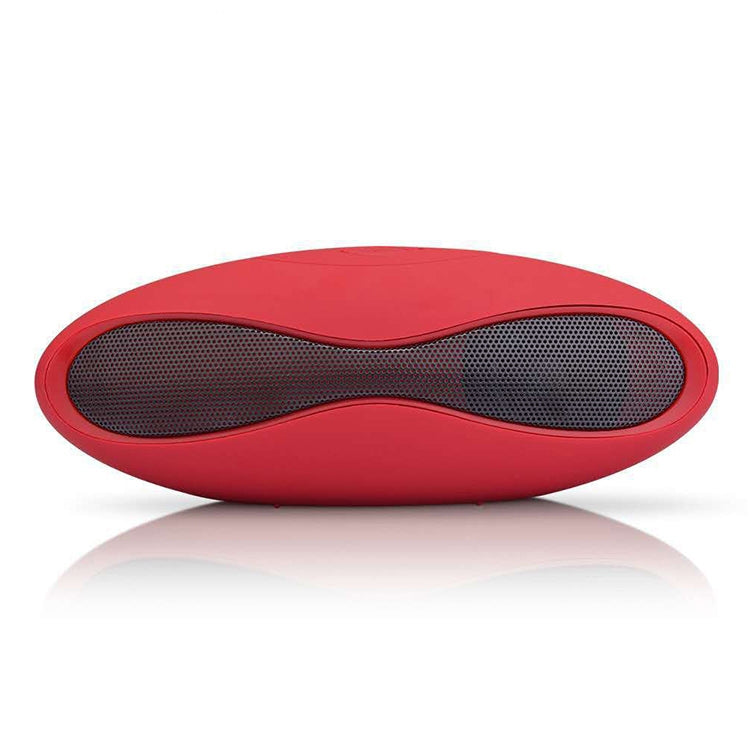 3D Stereo Mini Rugby Shape Bluetooth Speaker with TF Card Slot
