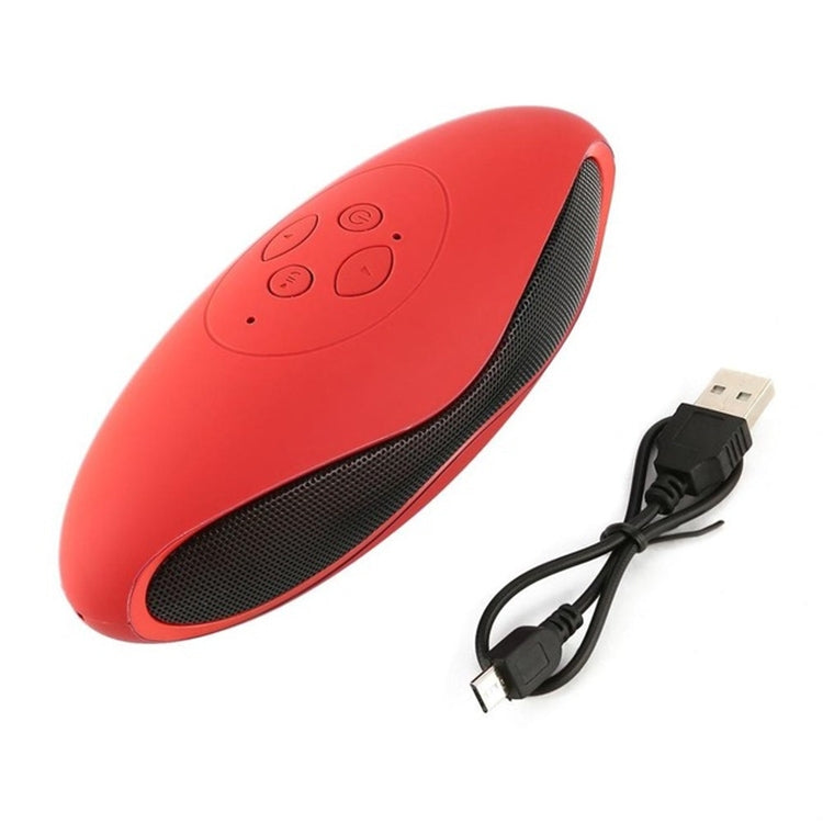 3D Stereo Mini Rugby Shape Bluetooth Speaker with TF Card Slot